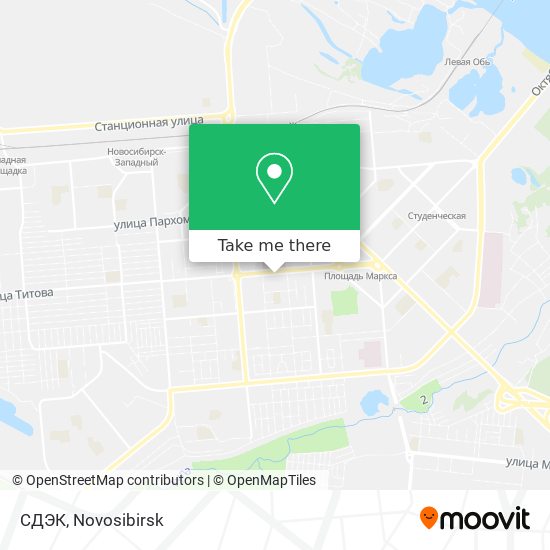 СДЭК map