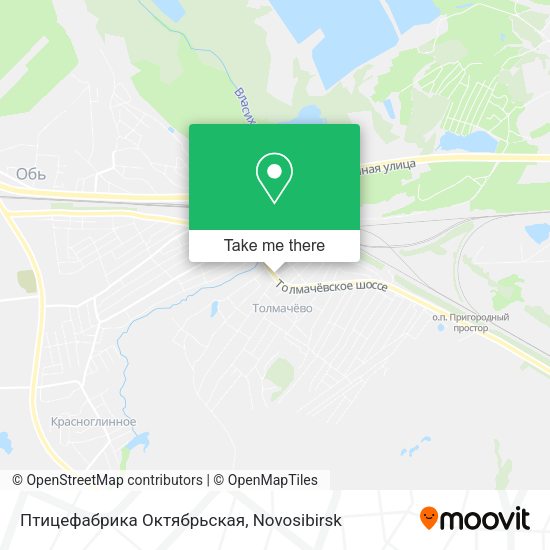 Птицефабрика Октябрьская map