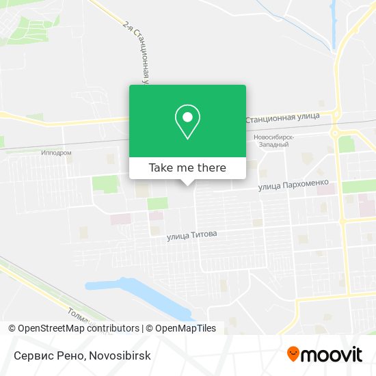 Сервис Рено map