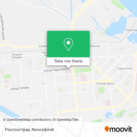 Росгосстрах map