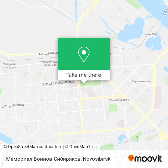 Мемориал Воинов-Сибиряков map