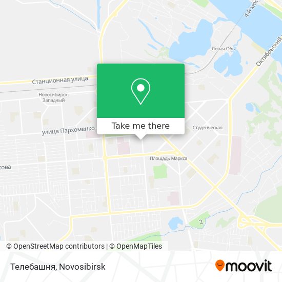Телебашня map