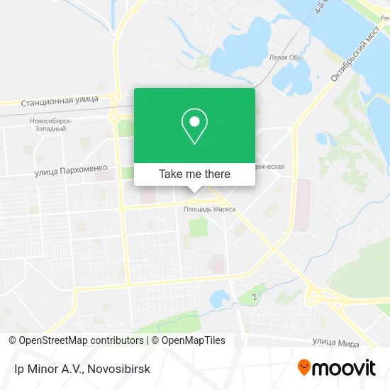 Ip Minor A.V. map
