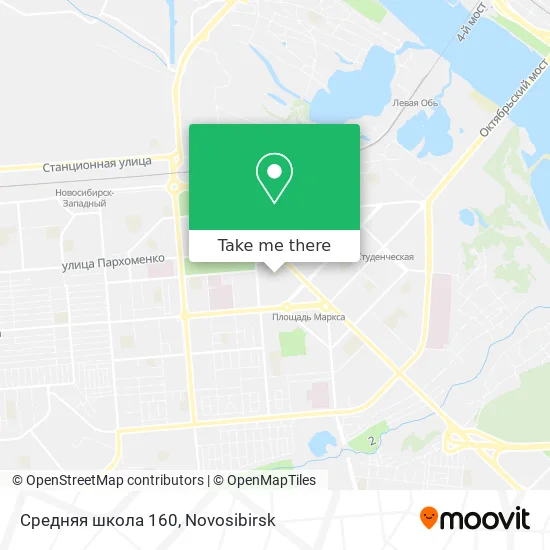 Средняя школа 160 map