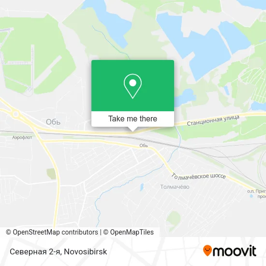 Северная 2-я map