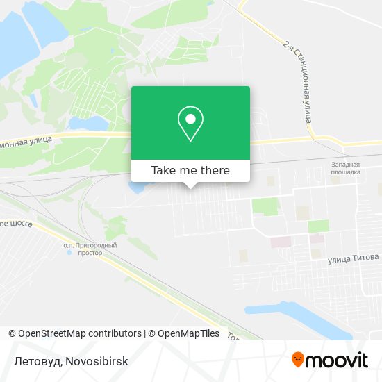 Летовуд map