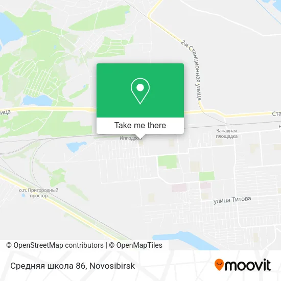 Средняя школа 86 map