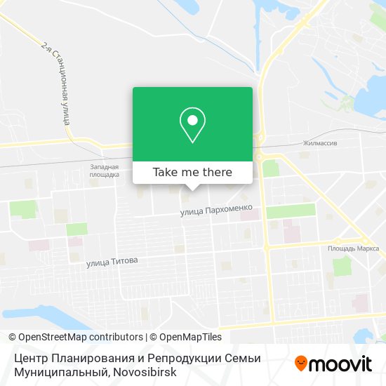 Центр Планирования и Репродукции Семьи Муниципальный map