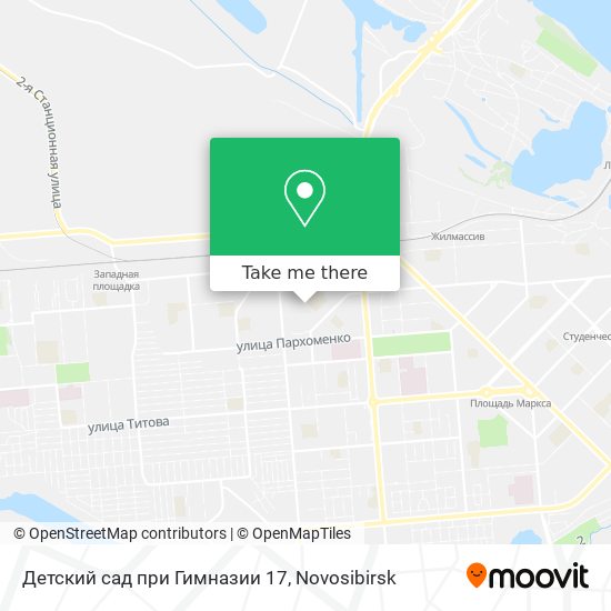 Детский сад при Гимназии 17 map
