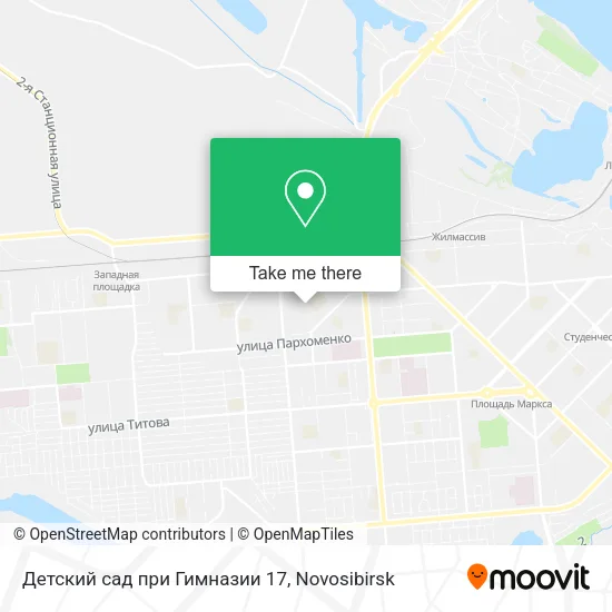Детский сад при Гимназии 17 map