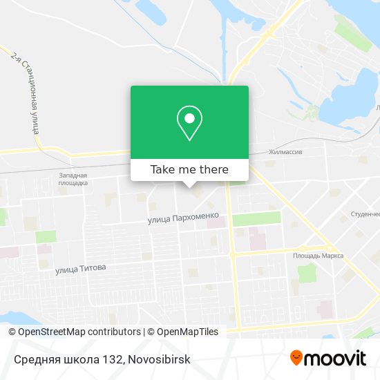 Средняя школа 132 map