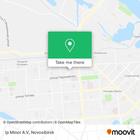 Ip Minor A.V. map