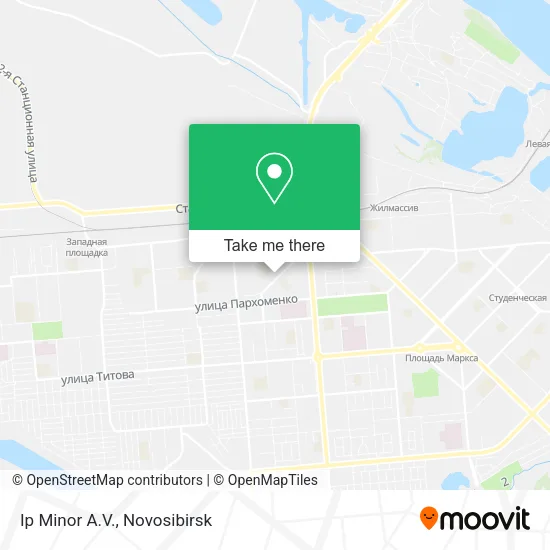 Ip Minor A.V. map