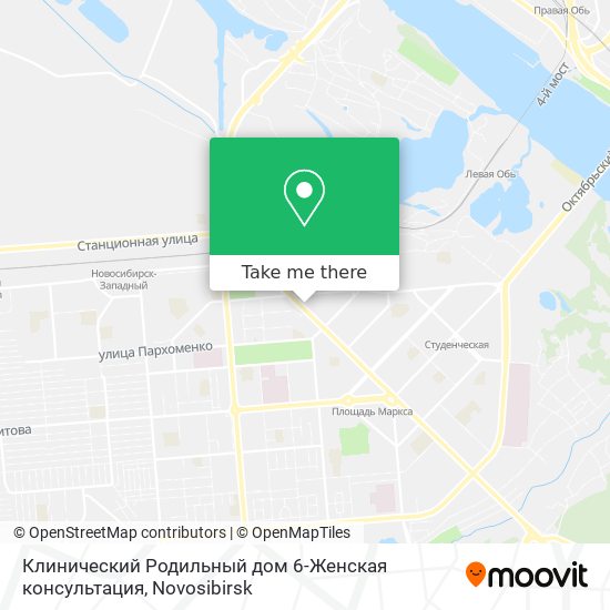 Клинический Родильный дом 6-Женская консультация map