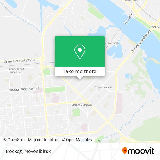 Восход map