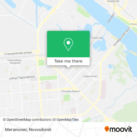 Мегаполис map