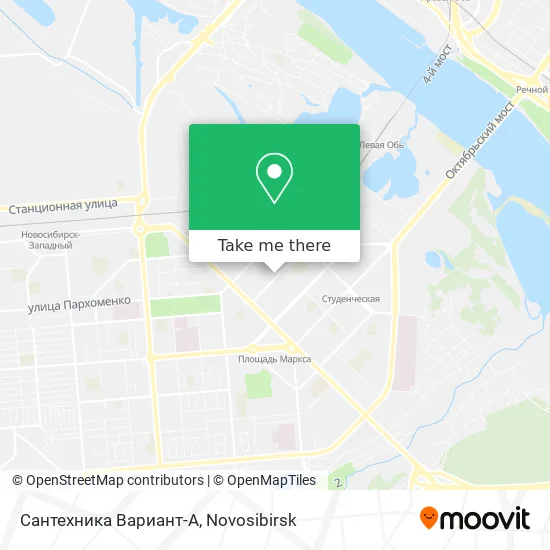 Сантехника Вариант-А map