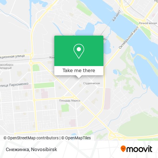 Снежинка map