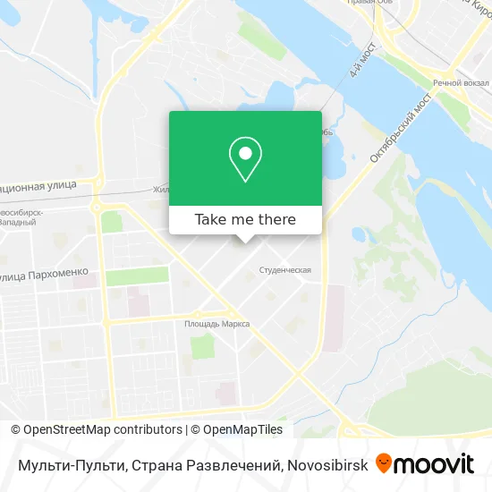 Мульти-Пульти, Страна Развлечений map