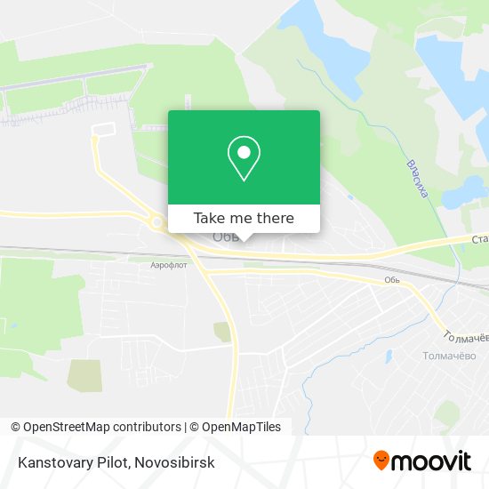 Kanstovary Pilot map