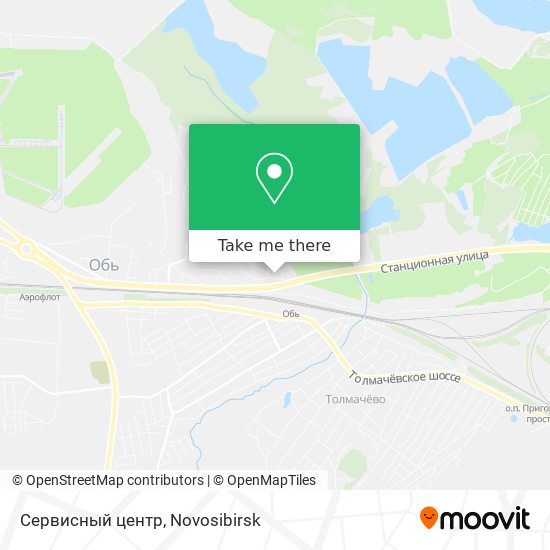 Сервисный центр map