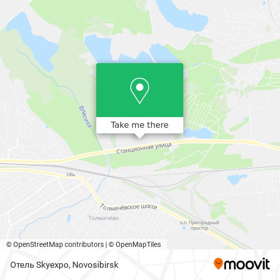 Отель Skyexpo map