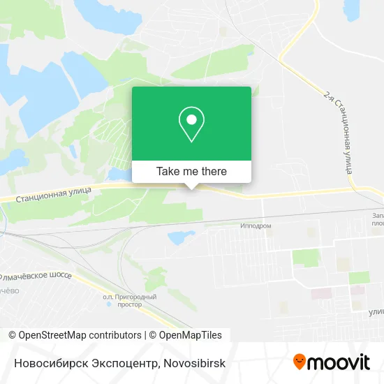 Новосибирск Экспоцентр map