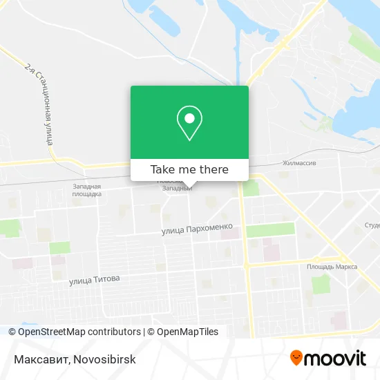 Максавит map