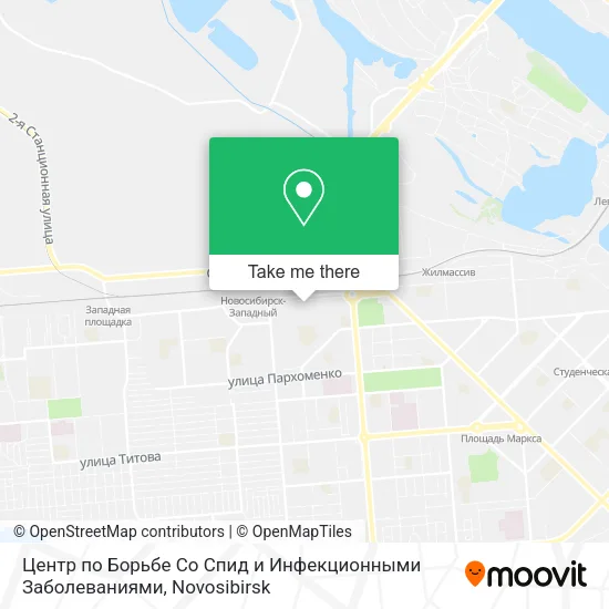 Центр по Борьбе Со Спид и Инфекционными Заболеваниями map