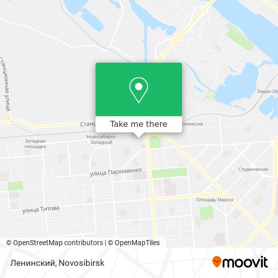Ленинский map