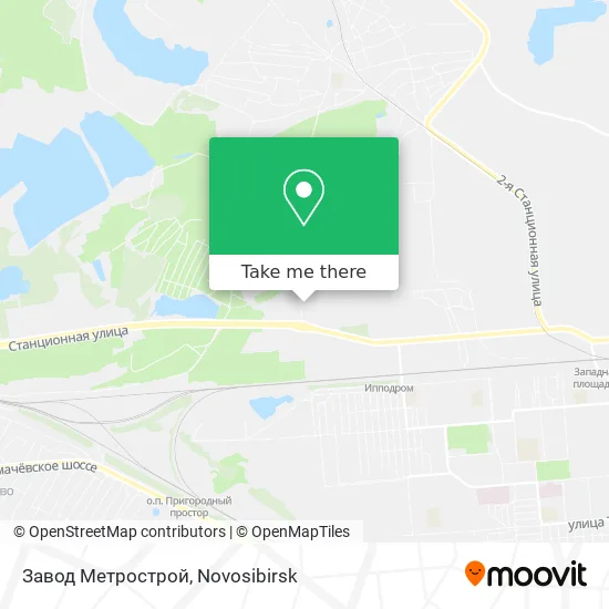 Завод Метрострой map