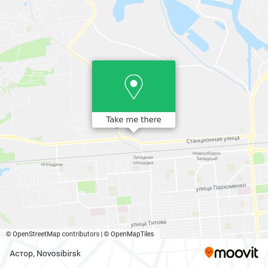 Астор map