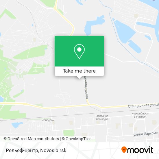 Рельеф-центр map