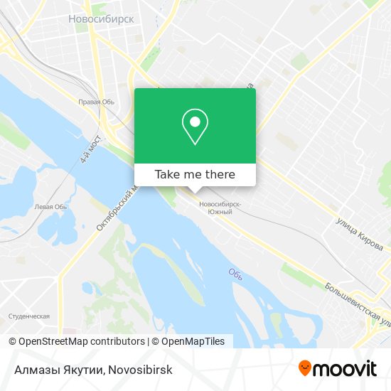 Алмазы Якутии map