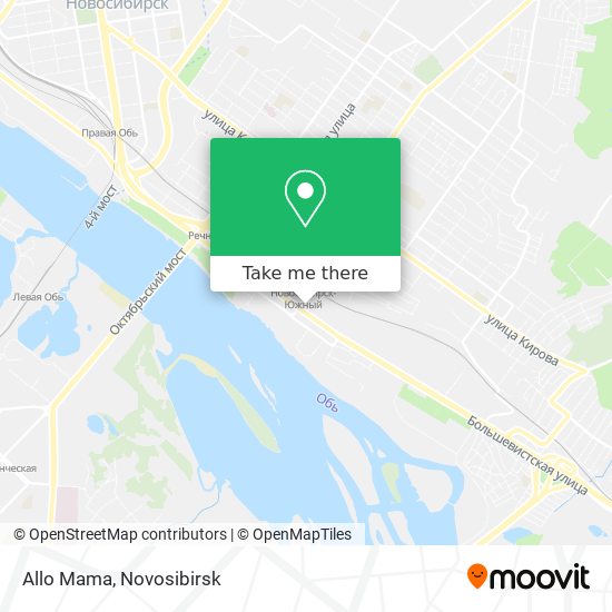 Allo Mama map