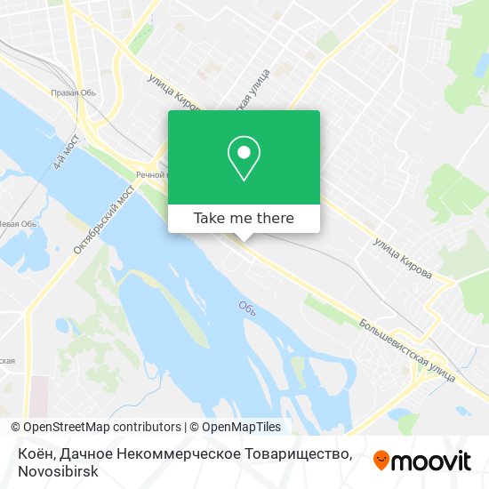 Коён, Дачное Некоммерческое Товарищество map