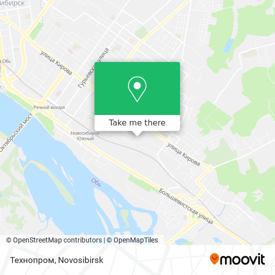 Технопром map