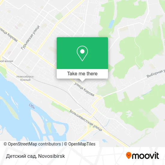 Детский сад map