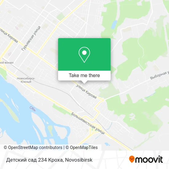Детский сад 234 Кроха map