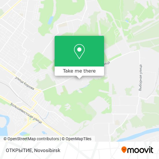 ОТКРЫТИЕ map