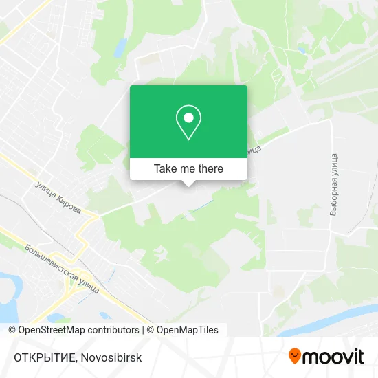 ОТКРЫТИЕ map