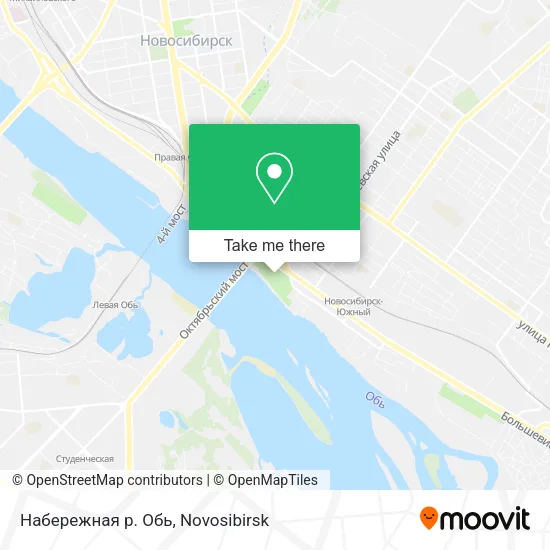 Набережная р. Обь map