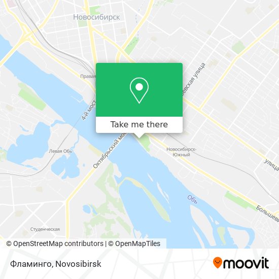Фламинго map