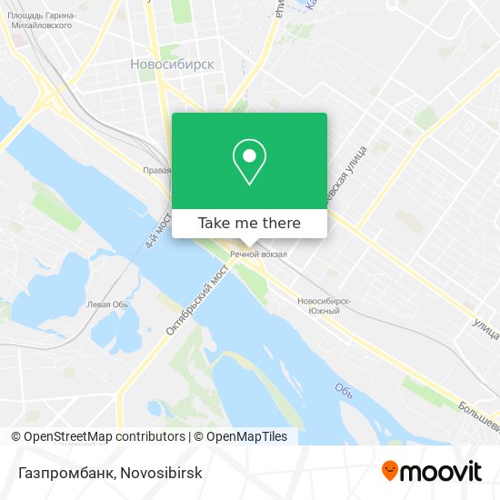 Газпромбанк map