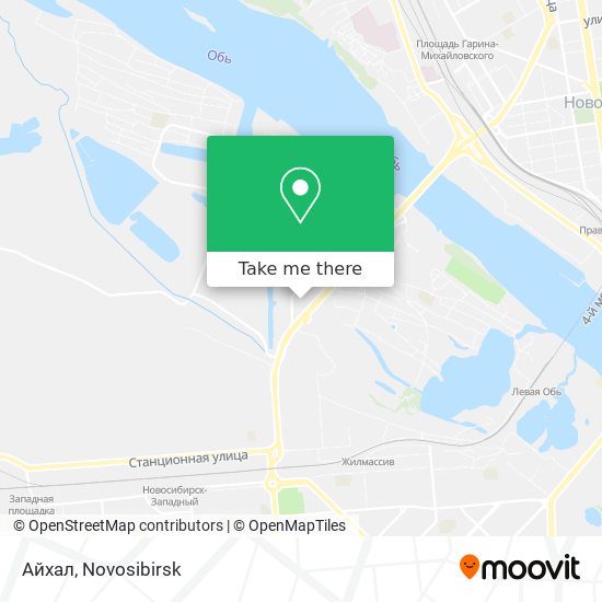 Айхал map