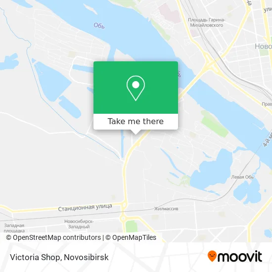 Victoria Shop map