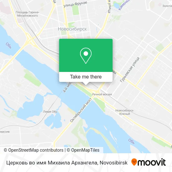 Церковь во имя Михаила Архангела map