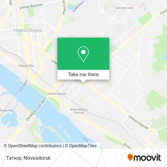 Татюр map