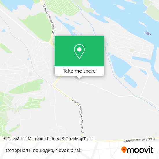 Северная Площадка map