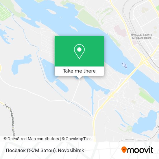 Посёлок (Ж/М Затон) map